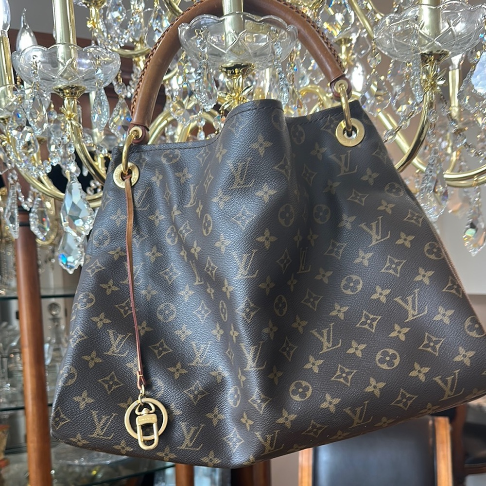 Louis Vuitton Brown Monogram Shoulder Bag